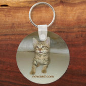 Nowzad Rescue Cat Keyring Schlüsselanhänger (Vorderseite)