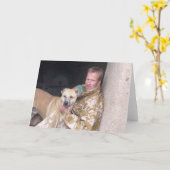 Nowzad und Stift warteten Grußkarte Karte (Gelbe Blume)