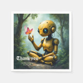 Nox findet Wunder,Der erste Schmetterling eines ne Serviette (Vorderseite)
