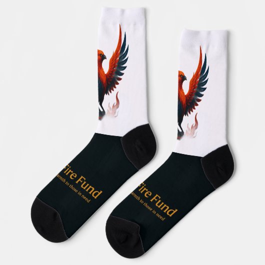 NoxFire Fund Socken (Linkes Detail)