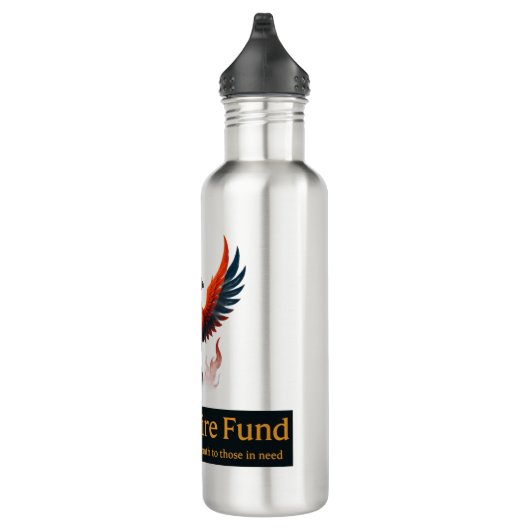 NoxFire Fund Water Bottle Edelstahlflasche (Rechts)