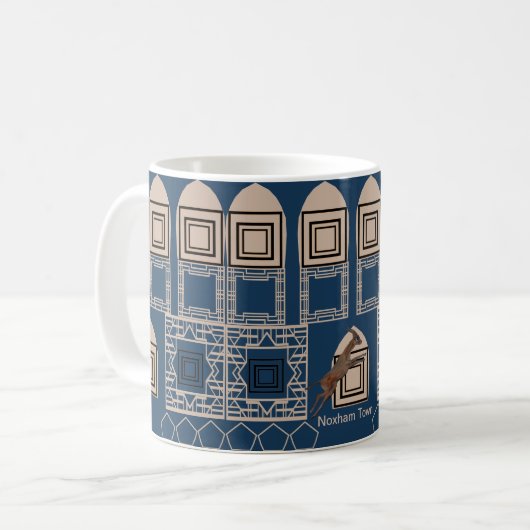 Noxham Town Kaffe Temugg Atirac Flair Kaffeetasse (Vorderseite Links)