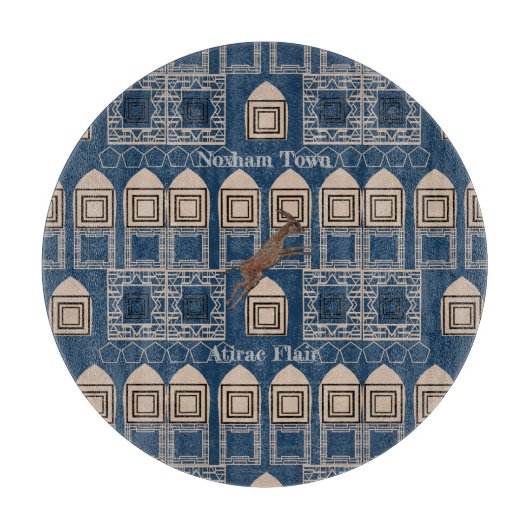 Noxham Town Skärbräda Schneidebrett (Vorderseite)