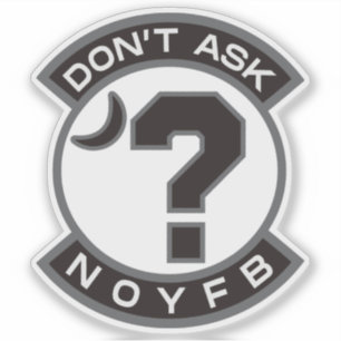 "NOYFB" benutzerdefinierte Ausschneidung Aufkleber