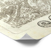 Nozeroy, Les Rousses Poster (Ecke)