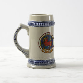 NP Aries 22oz Stein Bierglas