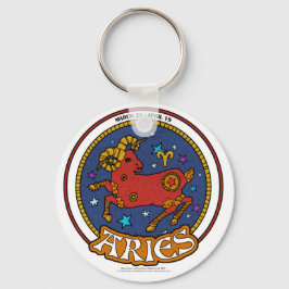 NP Aries 2.25" Basic Button Schlüsselanhänger
