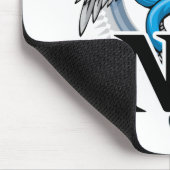NP-BlauCaduceus Mousepad (Ecke)