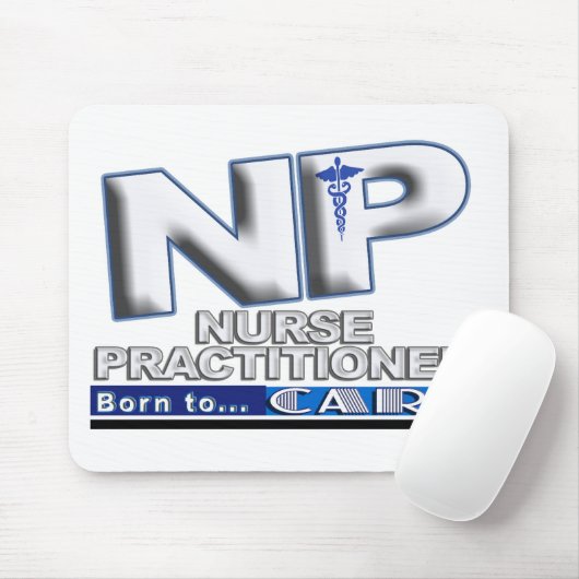 NP - GEBOREN, SICH SLOGAN ZU INTERESSIEREN - MOUSEPAD (Mit Mouse)