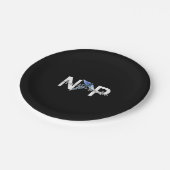 NP Heartbeat Nurse Practitioner Certified Nursing Pappteller (Schrägansicht)