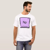 NP - Kein Problem Chemie Element Symbol Funny T-Shirt (Vorne ganz)
