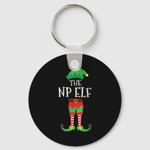 NP Krankenpfleger Elf passend zur Weihnachtsfeier Schlüsselanhänger