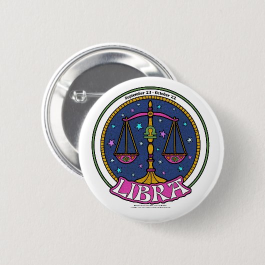 NP Libra 2 1/4" Round-Button Button (Vorne & Hinten)