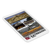 NP Nepal - Kathmandu - Mosaik - Magnet (Rechte Seite)