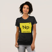 NP - Nobelpreis Chemie Element Symbol T - Shirt (Vorne ganz)