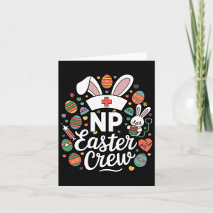 Np Oaster Nurse Crew Osterfeiertag Krankenpfleger Karte