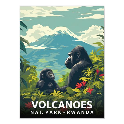 NP - Ruanda - Vintage Poster (Vorne)