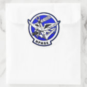 NPASE NAVY ÖFFENTLICHE ANGELEGENHEITEN RUNDER AUFKLEBER (Tasche)