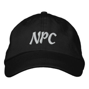 NPC BESTICKTE BASEBALLKAPPE