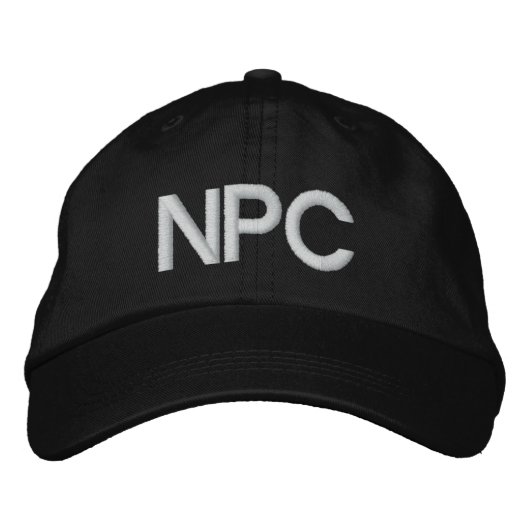 NPC BESTICKTE BASEBALLKAPPE (Vorderseite)