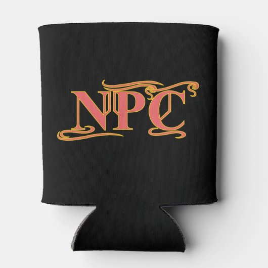 NPC darf nicht das Rad verstümmeln oder das Funny Dosenkühler (Rückseite)