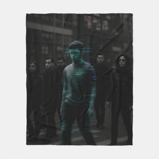 NPC-Jagd - Glitch-Ziel erfasst Fleecedecke (Vorderseite)