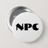NPC Knopf Button (Vorne & Hinten)