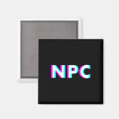 Npc Meme - Nicht spielender Charakter 2 Magnet (Vorderseite/Rückseite)