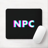 Npc Meme - Nicht-Spieler-Charakter 2 Mousepad (Mit Mouse)