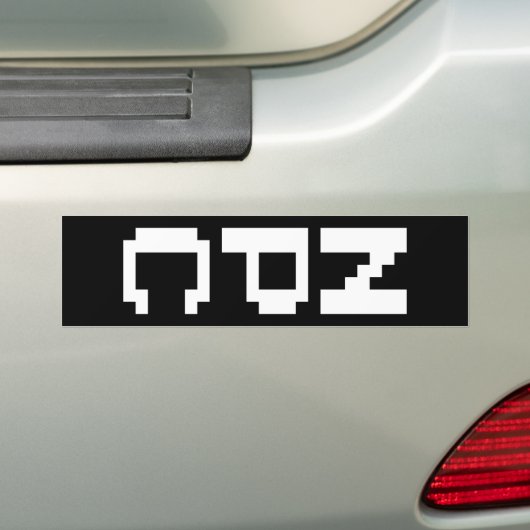 NPC - Nicht abspielbares Zeichen Autoaufkleber (Auf Auto)