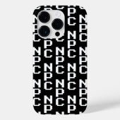NPC - Nicht abspielbares Zeichen Case-Mate iPhone Hülle (Rückseite)