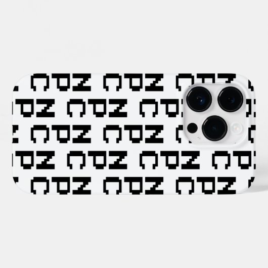 NPC - Nicht abspielbares Zeichen Case-Mate iPhone Hülle (Rückseite (Horizontal))