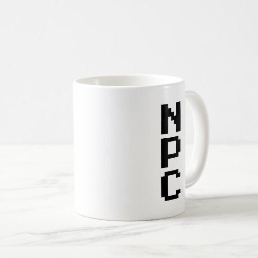 NPC - Nicht abspielbares Zeichen Kaffeetasse (VorderseiteRechts)