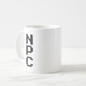 NPC - Nicht abspielbares Zeichen Kaffeetasse (Vorderseite Links)