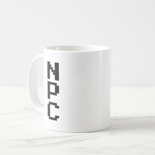 NPC - Nicht abspielbares Zeichen Kaffeetasse (Vorderseite Links)