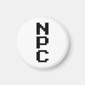 NPC - Nicht abspielbares Zeichen Magnet (Vorne)