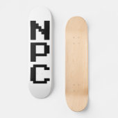 NPC - Nicht abspielbares Zeichen Skateboard (Vorderseite)