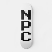 NPC - Nicht abspielbares Zeichen Skateboard (Vorderseite)