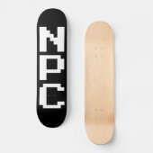 NPC - Nicht abspielbares Zeichen Skateboard (Vorderseite)