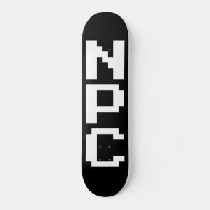 NPC - Nicht abspielbares Zeichen Skateboard