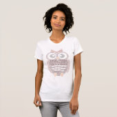 NPD Practitioner Owl T - Shirt (Vorne ganz)