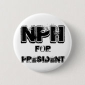 NPH für Präsidenten Button (Vorderseite)