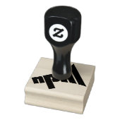 NPM 2"-Briefmarke mit Handgriff Gummistempel (Stempel)