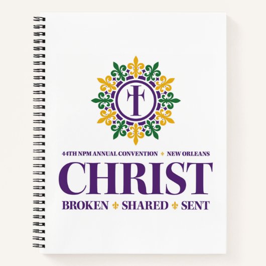 NPM 44. National Convention Notebook Notizblock (Vorderseite)