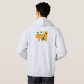NPM Back Design Halloween Sweatshirt 2024 (Schwarz voll)