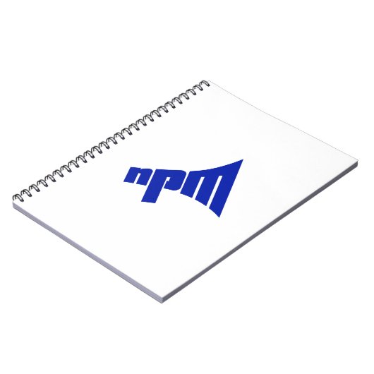 NPM Logo Icon (1) Notizblock (Linke Seite)