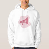 NPM Rosa Blogs Logo Hoodie (Vorderseite)