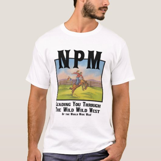 NPM Wild West Men-T - Shirt (Vorderseite)