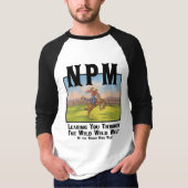 NPM Wild West Raglan T - Shirt (Vorderseite)