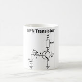 NPN Transistor-Tasse Kaffeetasse (Mittel)